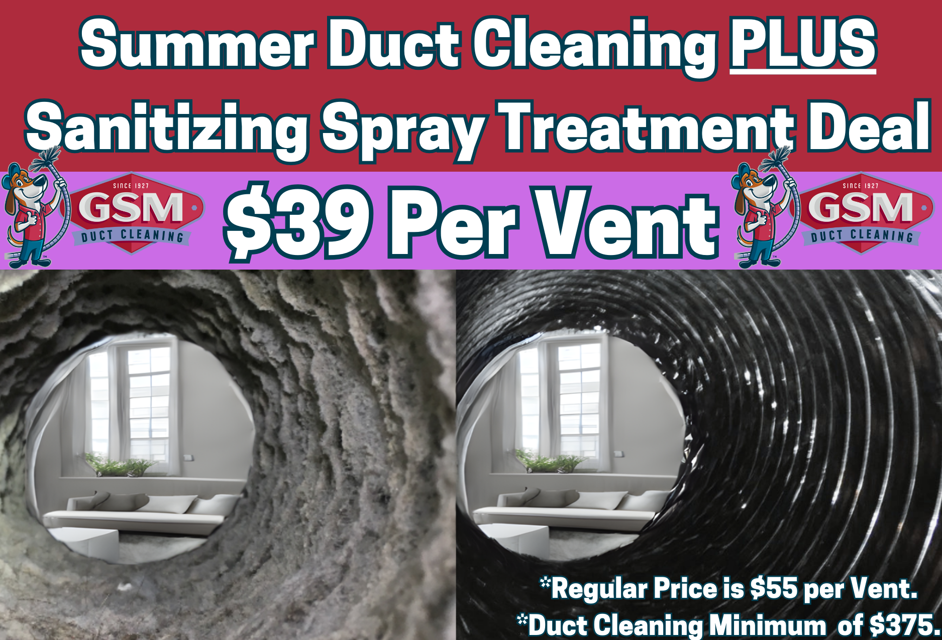 Duct Cleaning Special Charlotte NC