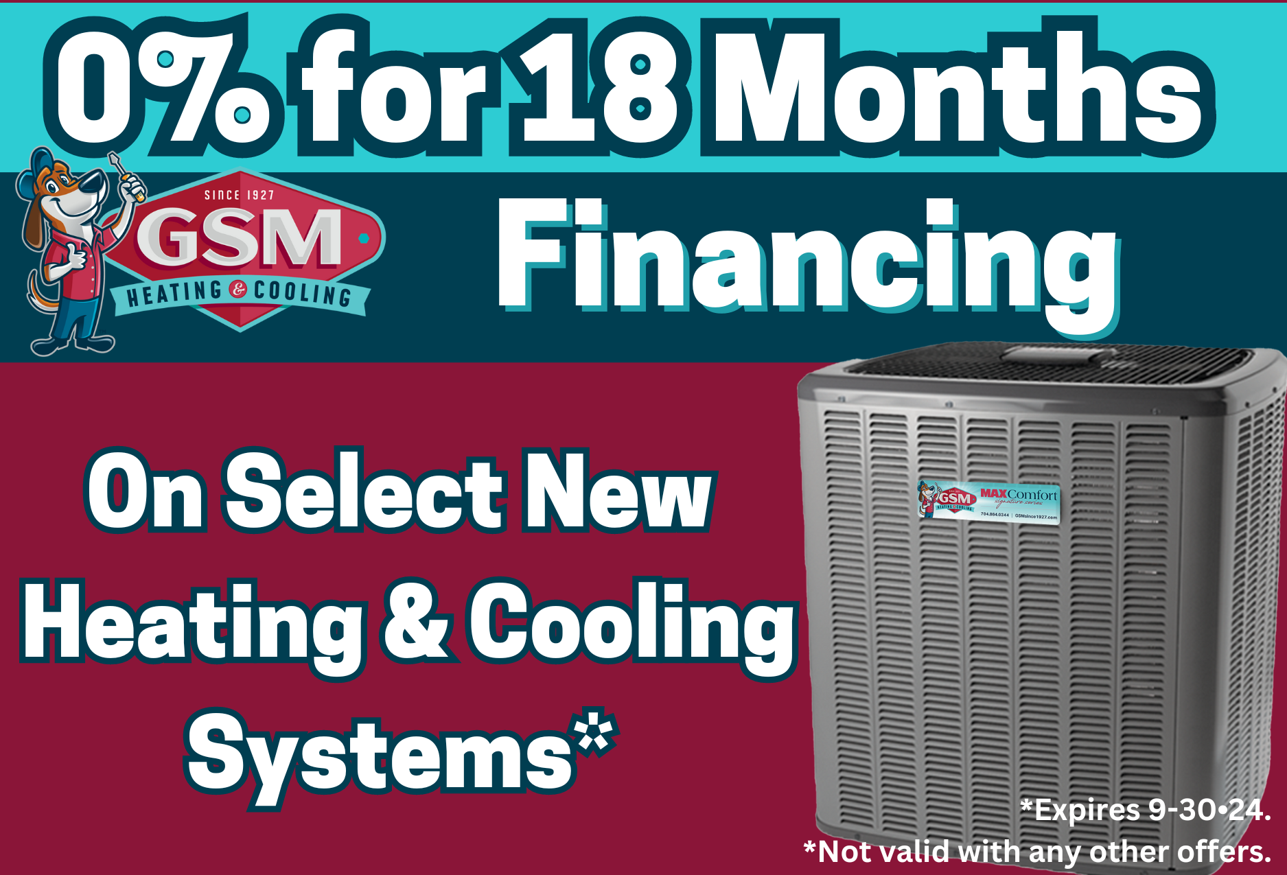 HVAC System Installation Finance Special Charlotte NC